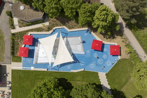 Open-Air Swimming Pool in Kirchheim unter Teck/DE