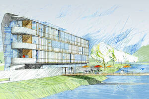 Hotel at the Guildhall in Tuttlingen/GER