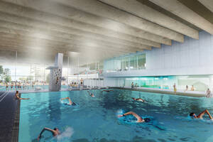 Swimming Pool Wasserland in Bonn/GER